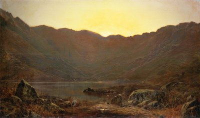Das Versteck des Reihers von John Atkinson Grimshaw