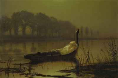 "Die Dame von Shalott" von John Atkinson Grimshaw