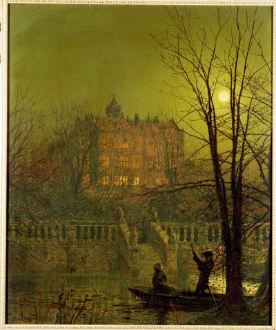 Unter den Mondstrahlen von John Atkinson Grimshaw