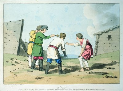 Svai Spiel, 1803 von John Augustus Atkinson