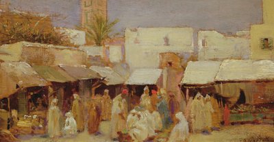 Marktplatz, Tanger von John Bagnold Burgess