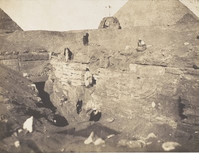 Ausgrabungen in der Nähe der Sphinx von John Beasley Greene