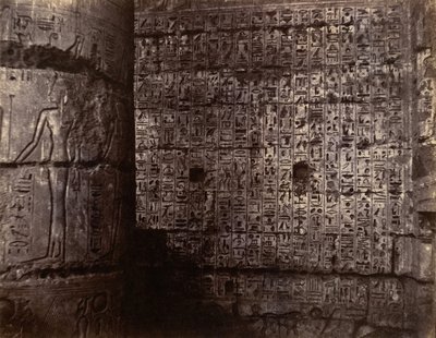 Medinet-Habu, 1854 von John Beasley Greene