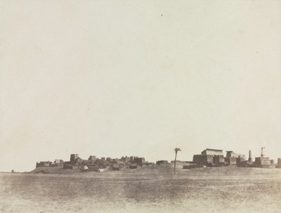 Ansicht von Luxor, 1854 von John Beasley Greene