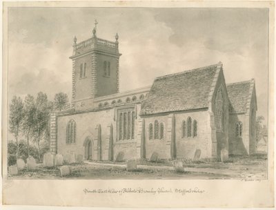 Abbots Bromley Church von John Buckler