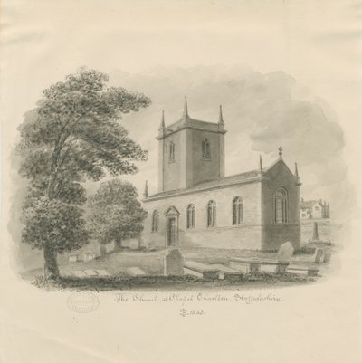 Chapel Chorlton Kirche von John Buckler