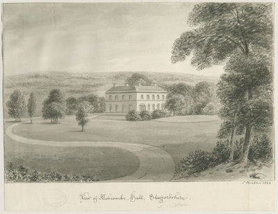 Cheddleton - Ashcombe Hall von John Buckler