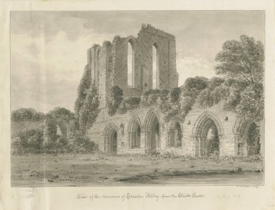 Croxden Abbey von John Buckler