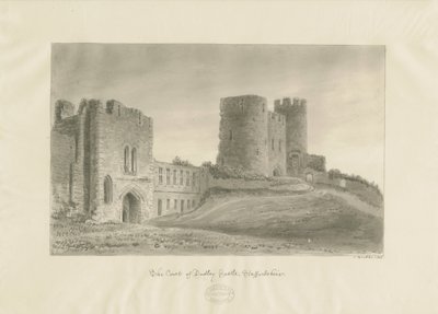 Dudley Castle - Der Bergfried von John Buckler