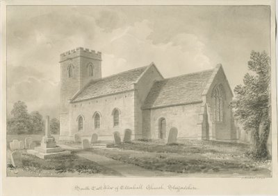 Ellenhall Kirche von John Buckler