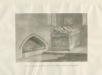 Enville Kirche - Denkmal von John Buckler