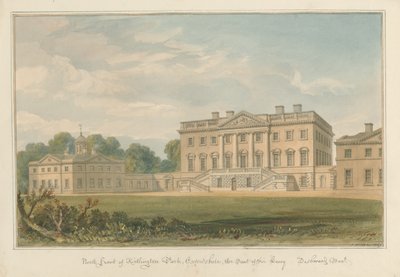 Oxfordshire - Kirtlington Park, 1827 von John Buckler