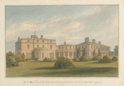 Oxfordshire - Middleton Stoney Haus von John Buckler