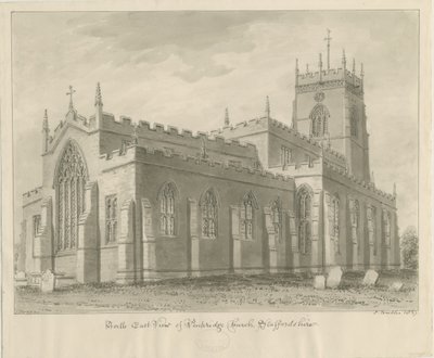 Penkridge Kirche von John Buckler