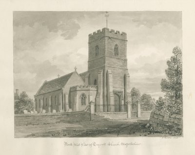 Trysull Kirche von John Buckler