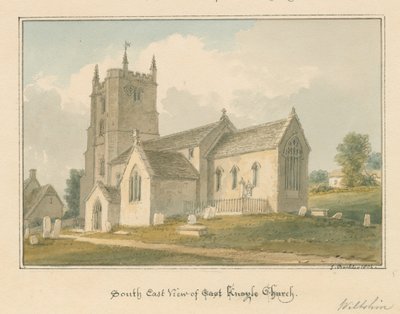 Wiltshire - Knowle Kirche, 1804 von John Buckler