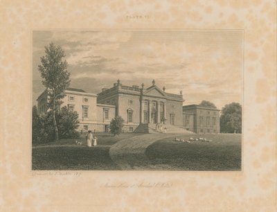 Wiltshire - Stourhead - Herrenhaus, 1817 von John Buckler