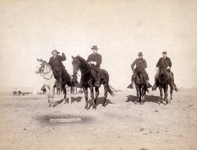 Beobachtung eines feindlichen Indianerlagers, 1891 von John C. H. Grabill