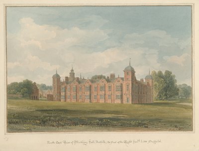 Norfolk - Blickling Hall, 1820 von John Chessell Buckler