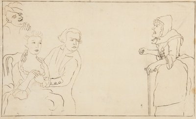 Die Enttäuschung, ca. 1773 von John Collier