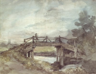 Eine Brücke über den Stour von John Constable