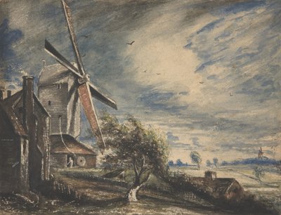 Eine Mühle in der Nähe von Colchester, 1833 von John Constable