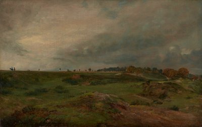 Eine Straße über Hampstead Heath von John Constable