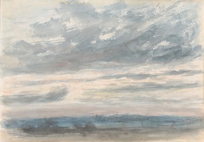 Wolkenstudie, 1830-35 von John Constable