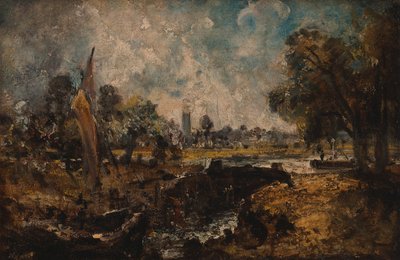 Dedham Schleuse, 1819 bis 1820 von John Constable