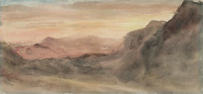Eskhause, Scawfell von John Constable
