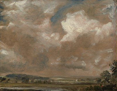 Harnham Ridge, Salisbury, ca. 1829 von John Constable