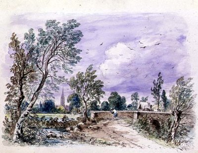 Milford Bridge von John Constable