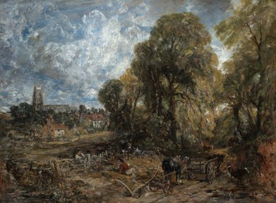 Stoke-by-Nayland von John Constable