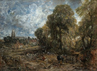Stoke-by-Nayland, 1836 von John Constable