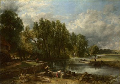 Stratford Mühle, 1820 von John Constable