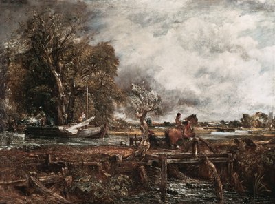 Das springende Pferd, ca. 1825 von John Constable