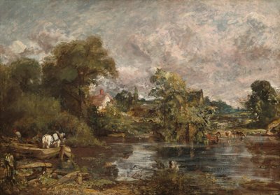 Das weiße Pferd, 1818-1819 von John Constable