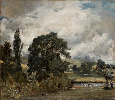 Wiesen bei Salisbury, 1820-1829 von John Constable