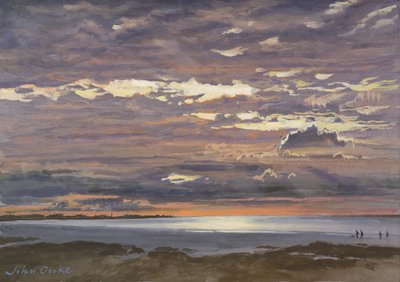 Abend, Ouistreham, 2000 von John Cooke