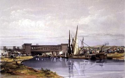 Eisenbahnbrücke über den Regent
