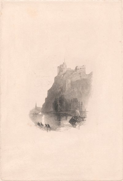 Chateau Gaillard, von Süden von John Cousen