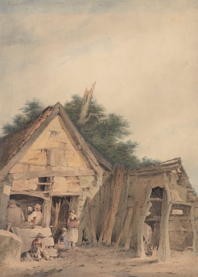 Die Schmiede von Hingham von John Crome