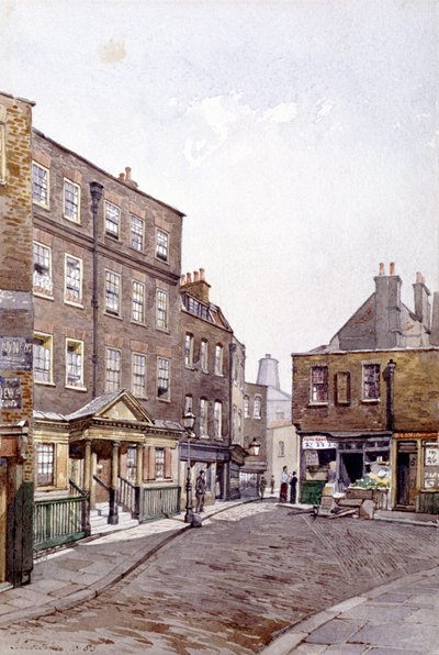 Clerkenwell Close, London, 1883 von John Crowther
