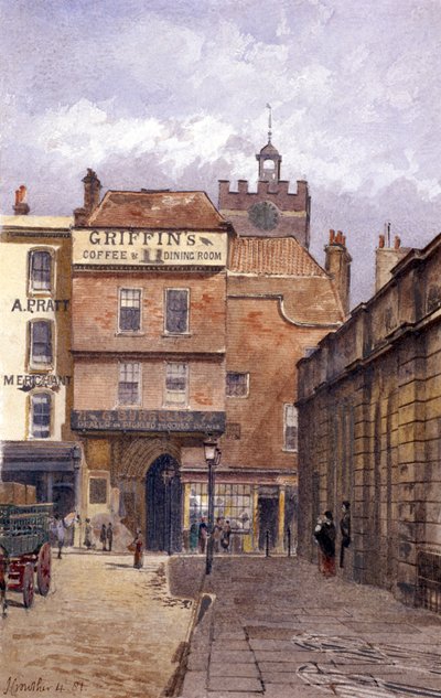 St. Bartholomäus Priorei, London, 1881 von John Crowther