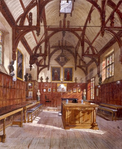 Staple Inn Halle, London, 1882 von John Crowther