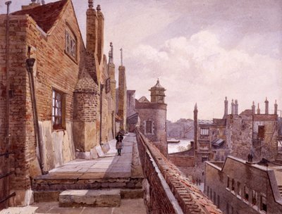 Tower of London, London, 1883 von John Crowther
