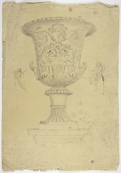 Antike monumentale Vase von John Downman