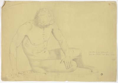 Statue des sterbenden Galliers von John Downman