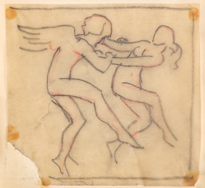 Ohne Titel [Engel ringen] von John Duncan