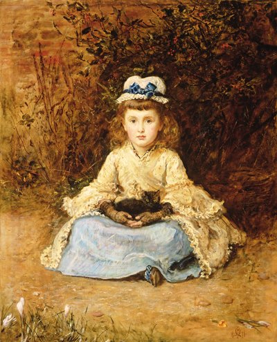 Frühe Tage, 1873 von John Everett Millais